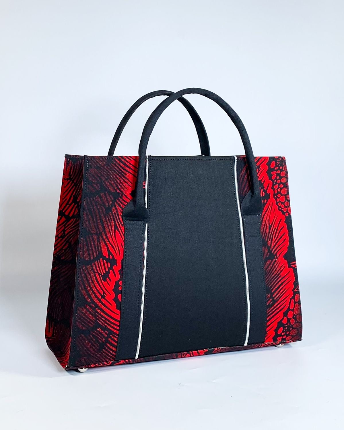 The Crimson Luxe Tote Set